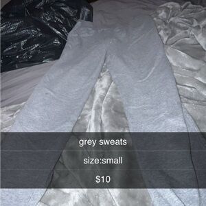 Gray Sweatpants